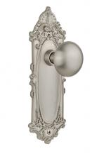 Nostalgic Warehouse 705068 - Nostalgic Warehouse Victorian Plate Passage New York Door Knob in Satin Nickel