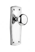 Nostalgic Warehouse 705375 - Nostalgic Warehouse Prairie Plate Passage New York Door Knob in Bright Chrome