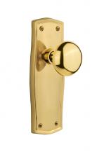 Nostalgic Warehouse 705377 - Nostalgic Warehouse Prairie Plate Passage New York Door Knob in Polished Brass