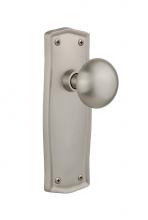 Nostalgic Warehouse 705378 - Nostalgic Warehouse Prairie Plate Passage New York Door Knob in Satin Nickel