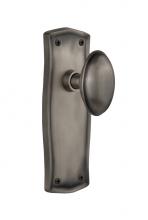 Nostalgic Warehouse 705514 - Nostalgic Warehouse Prairie Plate Passage Homestead Door Knob in Antique Pewter