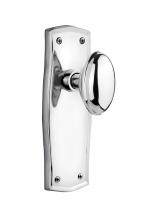 Nostalgic Warehouse 705515 - Nostalgic Warehouse Prairie Plate Passage Homestead Door Knob in Bright Chrome