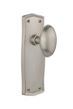 Nostalgic Warehouse 705518 - Nostalgic Warehouse Prairie Plate Passage Homestead Door Knob in Satin Nickel