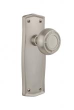 Nostalgic Warehouse 705956 - Nostalgic Warehouse Prairie Plate Passage Mission Door Knob in Satin Nickel