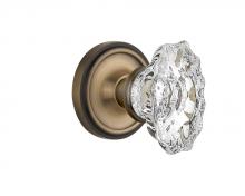 Nostalgic Warehouse 708374 - Nostalgic Warehouse Classic Rosette Passage Chateau Door Knob in Antique Brass