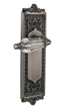 Nostalgic Warehouse 708953 - Nostalgic Warehouse Egg & Dart Plate Passage Parlor Lever in Antique Pewter