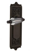 Nostalgic Warehouse 708954 - Nostalgic Warehouse Egg & Dart Plate Passage Parlor Lever in Oil-Rubbed Bronze