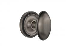 Nostalgic Warehouse 709645 - Nostalgic Warehouse Rope Rosette Passage Homestead Door Knob in Antique Pewter