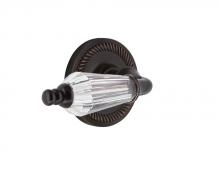 Nostalgic Warehouse 709694 - Nostalgic Warehouse Rope Rosette Passage Parlor Lever in Timeless Bronze