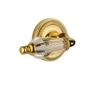 Nostalgic Warehouse 709695 - Nostalgic Warehouse Rope Rosette Passage Parlor Lever in Unlacquered Brass