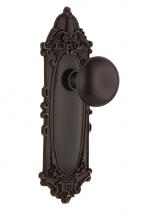 Nostalgic Warehouse 709932 - Nostalgic Warehouse Victorian Plate Passage New York Door Knob in Timeless Bronze