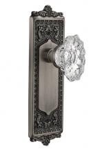 Nostalgic Warehouse 713629 - Nostalgic Warehouse Egg & Dart Plate Passage Chateau Door Knob in Antique Pewter