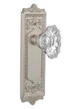 Nostalgic Warehouse 713632 - Nostalgic Warehouse Egg & Dart Plate Passage Chateau Door Knob in Satin Nickel