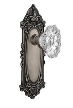 Nostalgic Warehouse 713661 - Nostalgic Warehouse Victorian Plate Passage Chateau Door Knob in Antique Pewter