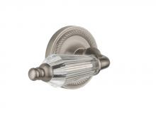 Nostalgic Warehouse 714102 - Nostalgic Warehouse Rope Rosette Passage Parlor Lever in Satin Nickel