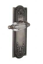 Nostalgic Warehouse 714382 - Nostalgic Warehouse Meadows Plate Privacy Parlor Lever in Antique Pewter