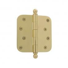 Nostalgic Warehouse 728366 - Nostalgic Warehouse 4'' Ball Tip Residential Hinge with 5/8'' Radius Corners i