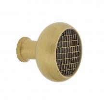 Nostalgic Warehouse 756136 - Nostalgic Warehouse Craftsman Brass 1 3/8'' Cabinet Knob in Antique Brass