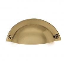 Nostalgic Warehouse 701011 - Nostalgic Warehouse Plain Bin Pull in Polished Brass