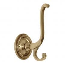 Nostalgic Warehouse 701051 - Nostalgic Warehouse Rope Coat Hook in Polished Brass