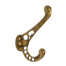 Nostalgic Warehouse 701067 - Nostalgic Warehouse Victorian Coat Hook in Polished Brass