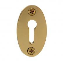 Nostalgic Warehouse 701187 - Nostalgic Warehouse Classic Keyhole Cover in Polished Brass