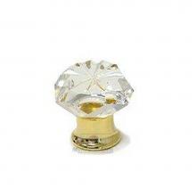 Omnia 4901/30.3T - 1-3/16'' Crystal Knob