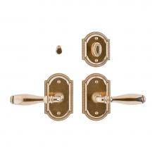 Rocky Mountain Hardware PA E005 x E005 ML - Ellis Escutcheon Passage Set