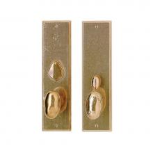 Rocky Mountain Hardware EN E462 x E463 ML - Rectangular Escutcheon Entry Set