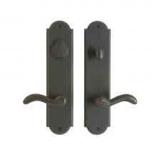 Rocky Mountain Hardware EN E735 x E728 SL - Arched Escutcheon Entry Set