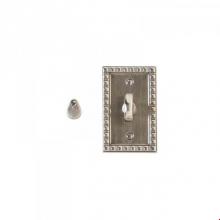 Rocky Mountain Hardware IP30790 - Corbel Rectangular Escutcheon Privacy Mortise Bolt Set