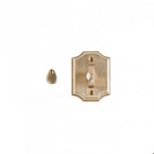 Rocky Mountain Hardware IP30890 - Bordeaux Escutcheon Privacy Mortise Bolt Set