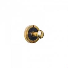 Rocky Mountain Hardware RH5 E101 - Round Designer Escutcheon Robe Hook, Peg