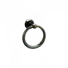 Rocky Mountain Hardware TR6 E204 - Square Metro Escutcheon Towel Ring, 6''