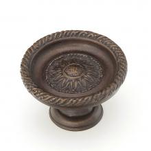 Schaub and Company 921L-DG - Knob, Dark Glaze, 1-3/4'' dia