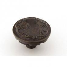 Schaub and Company 994-DG - Knob, Round, Dark Glaze, 1-1/4'' dia