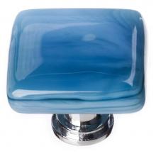 Sietto K-303-ORB - Cirrus Marine Blue Knob With Oil Rubbed Bronze Base