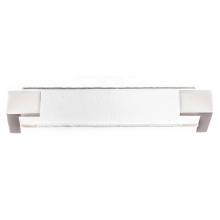 Sietto P-1201-PC - Affinity White Pull With Polished Chrome Base