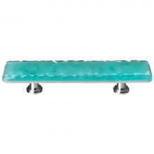 Sietto P-207-PC - Glacier Aqua Pull With Polished Chrome Base