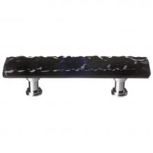 Sietto P-213-ORB - Glacier Black Pull With Oil Rubbed Bronze Base