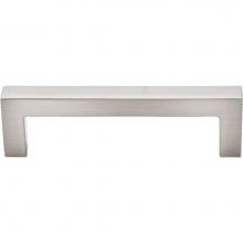 Top Knobs M1161 - Square Bar Pull 3 3/4 Inch (c-c) Brushed Satin Nickel