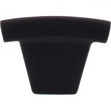 Top Knobs TK1BLK - Arched Knob 1 1/2 Inch Flat Black