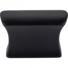 Top Knobs TK551BLK - Glacier Knob 1 1/2 Inch Flat Black
