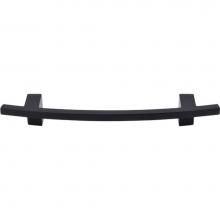 Top Knobs TK83BLK - Slanted Pull 5 Inch (c-c) Flat Black