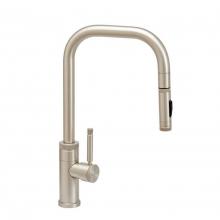 Waterstone 10210-CH - Waterstone Fulton Industrial PLP Pulldown Faucet - Toggle Sprayer