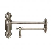 Waterstone 3150-PG - Waterstone Traditional Wall Mounted Potfiller - Cross Handle