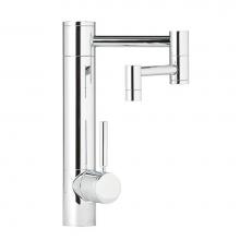 Waterstone 3600-12-PG - Waterstone Hunley Kitchen Faucet - 12'' Articulated Spout