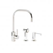 Waterstone 3825-2-WB - Fulton Kitchen Faucet - 2Pc. Suite