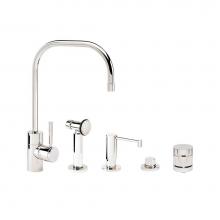 Waterstone 3825-4-WB - Fulton Kitchen Faucet - 4Pc. Suite