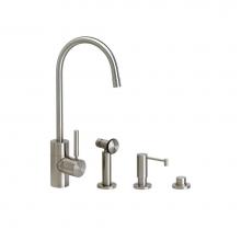 Waterstone 3900-3-WB - Parche Prep Faucet - 3Pc. Suite